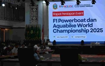Pemprov Sumut Beberkan Persiapan Aquabike dan F1 Powerboat 2025 di Danau Toba