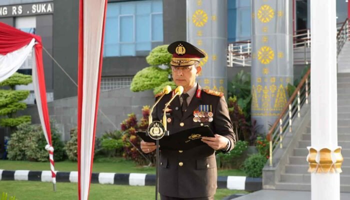 Polda Sumsel Gelar Upacara HUT ke-80 RI, Wakapolda Ajak Personel Polri Jadi Teladan Masyarakat