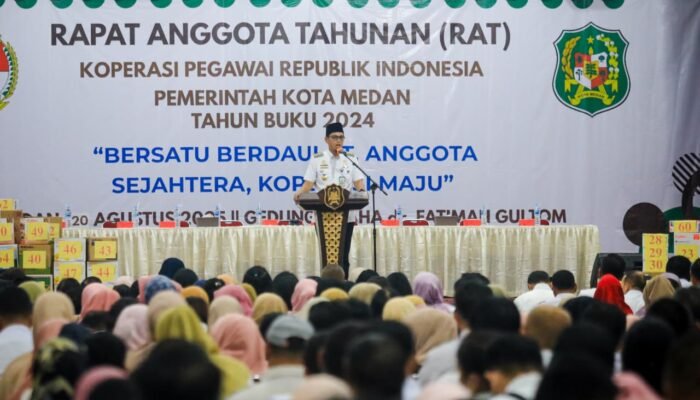 Rico Waas Buka RAT KPRI Pemko Medan 2024: “Koperasi Harus Transparan, Akuntabel, dan Modern”