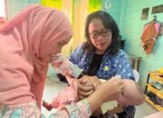 Puskesmas Medan Labuhan Genjot Sweeping Imunisasi, Imelda: Dengan Imunisasi Kecil Raih Sehat Besar
