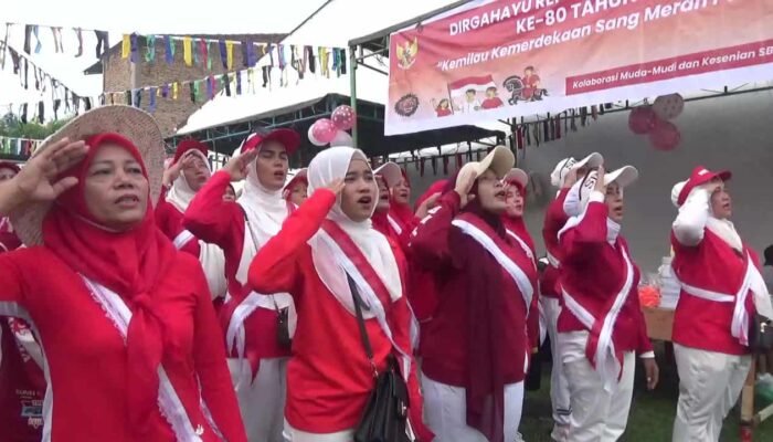 Usai Pawai dan Upacara Bendera, Puluhan Warga “Geruduk” Rumah Tokoh Masyarakat di Medan Denai, Ternyata Ini Penyebabnya