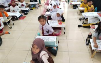 Lomba Mewarnai Meriahkan HUT RI Ke-80 di Langkat, Anak-Anak Diajak Tanamkan Nasionalisme