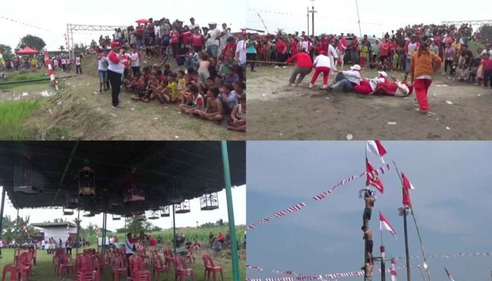 Terong Hijau Besar Patah di Lomba Jepit, Emak-Emak Medan Denai Bikin Penonton Histeris Tertawa