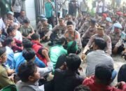 Unjuk Rasa 500 Mahasiswa di Langkat, Kapolres Turun Langsung Kawal hingga Doa Bersama