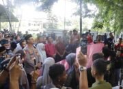 Kapolres Langkat AKBP David Triyo Prasojo Pimpin Langsung Pengamanan Aksi SADAR di DPRD