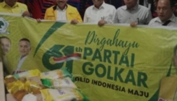 Maruli Siahaan Dorong Golkar Tetap Jadi Pilar Pembangunan Lewat Aksi Sosial HUT ke-61